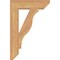Ekena Millwork Funston Slat Smooth Bracket, Western Red Cedar, 3 1/2"W x 16"D x 24"H BKT04X16X24FST06SWR - alternate 2